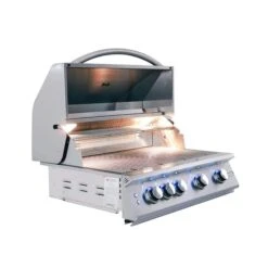 Renaissance Premier L Series 32" 5-Burner Built-In Natural Gas Grill With LED Lights -Grill Collection Renaissance Premier L Series 32 5 Burner Built In Natural Gas Grill With LED Lights 9