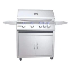 Renaissance Premier L Series 32" 5-Burner Freestanding Natural Gas Grill With LED Lights