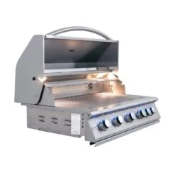 Renaissance Premier L Series 40" 6-Burner Built-In Liquid Propane Gas Grill With LED Lights -Grill Collection Renaissance Premier L Series 40 6 Burner Built In Liquid Propane Gas Grill With LED Lights 10
