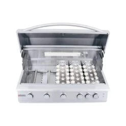 Renaissance Premier L Series 40" 6-Burner Built-In Liquid Propane Gas Grill With LED Lights -Grill Collection Renaissance Premier L Series 40 6 Burner Built In Liquid Propane Gas Grill With LED Lights 12