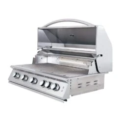 Renaissance Premier L Series 40" 6-Burner Built-In Liquid Propane Gas Grill With LED Lights -Grill Collection Renaissance Premier L Series 40 6 Burner Built In Liquid Propane Gas Grill With LED Lights 6