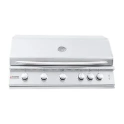 Renaissance Premier L Series 40" 6-Burner Built-In Natural Gas Grill With LED Lights