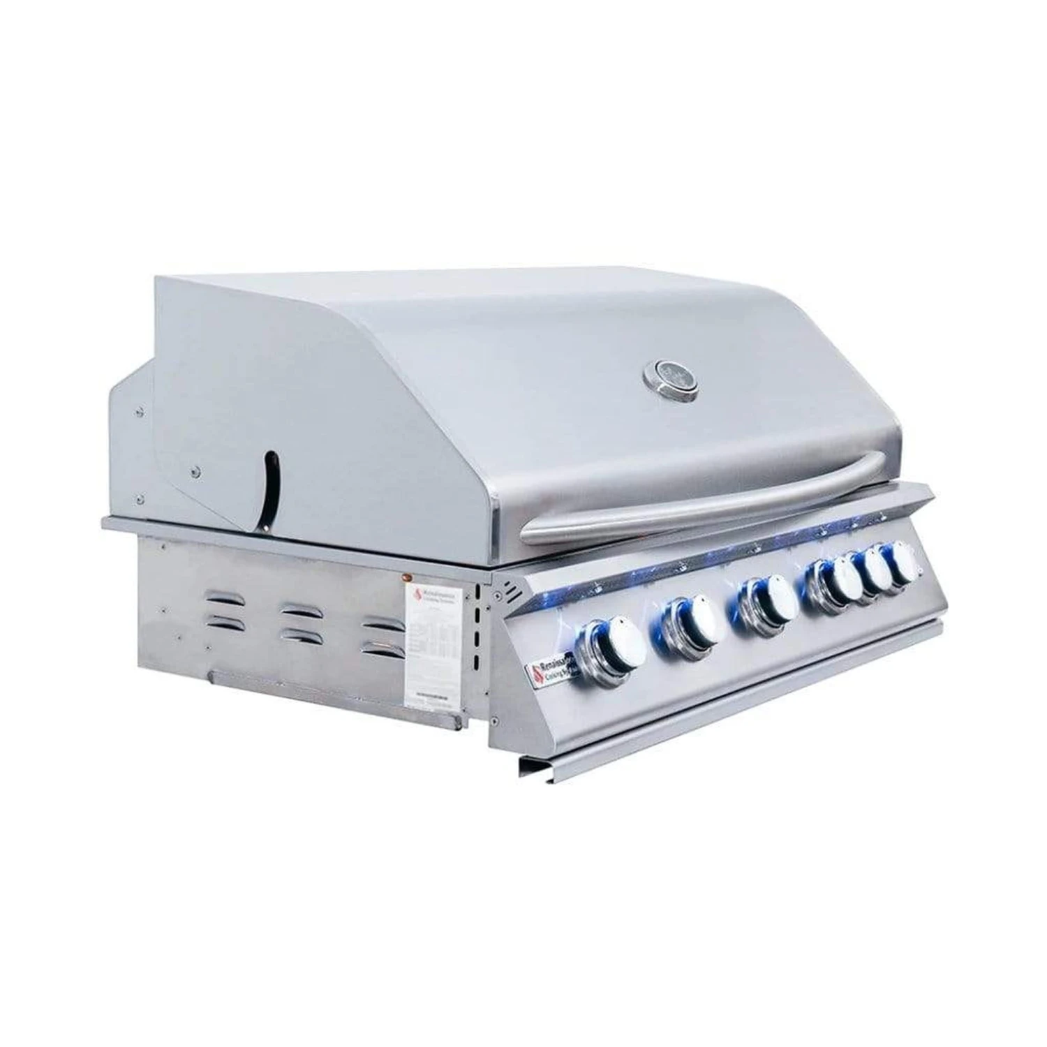 Renaissance Premier L Series 40" 6-Burner Built-In Natural Gas Grill With LED Lights 8 Renaissance Premier L Series 40" 6-Burner Built-In Natural Gas Grill With LED Lights - Image 8