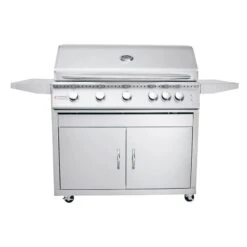 Renaissance Premier L Series 40" 6-Burner Freestanding Natural Gas Grill With LED Lights