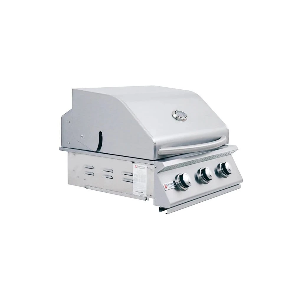 Renaissance Premier Series 26" 3-Burner Built-In Liquid Propane Gas Grill 2 Renaissance Premier Series 26" 3-Burner Built-In Liquid Propane Gas Grill - Image 2