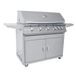 Renaissance Premier Series 40" 6-Burner Freestanding Natural Gas Grill -Grill Collection Renaissance Premier Series 40 6 Burner Freestanding Natural Gas Grill 4