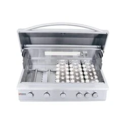 Renaissance Premier Series 40" 6-Burner Freestanding Natural Gas Grill -Grill Collection Renaissance Premier Series 40 6 Burner Freestanding Natural Gas Grill 8