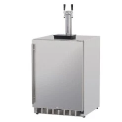 Renaissance UL Rated Stainless Dual Tap Kegerator -Grill Collection Renaissance UL Rated Stainless Dual Tap Kegerator 3