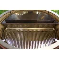 SnS Grills 22" Slow ‘N Sear Deluxe Kamado Ceramic Charcoal Grill W/ Side Shelves -Grill Collection SnS Grills 22 Slow N Sear Deluxe Kamado Ceramic Charcoal Grill w Side Shelves 6