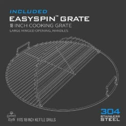 SnS Grills Home 'N Roam 18" Black Travel Kettle Charcoal Grill 29 SnS Grills Home 'N Roam 18" Black Travel Kettle Charcoal Grill -Grill Collection SnS Grills Home N Roam 18 Black Travel Kettle Charcoal Grill 10