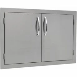 Sole Gourmet 30" X 20" Stainless Steel Flat Frame Double Door