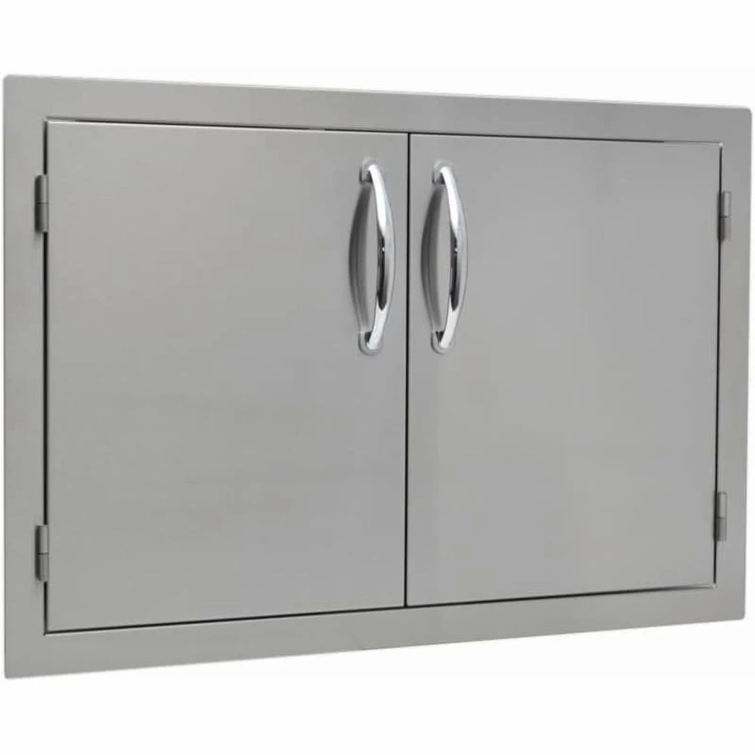 Sole Gourmet 30" X 20" Stainless Steel Flat Frame Double Door 1 Sole Gourmet 30" X 20" Stainless Steel Flat Frame Double Door