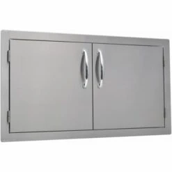 Sole Gourmet 36" X 20" Stainless Steel Flat Frame Double Door