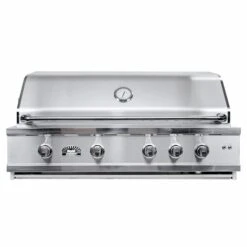 Sole Gourmet Luxury Series 42” 4-Burner Built-In Natural Gas Grill With Infrared Rear Burner