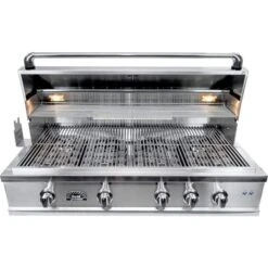 Sole Gourmet Luxury Series 42” 4-Burner Built-In Natural Gas Grill With Infrared Rear Burner -Grill Collection Sole Gourmet Luxury Series 42 4 Burner Built In Natural Gas Grill With Infrared Rear Burner 3