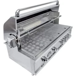 Sole Gourmet Luxury Series 42” 4-Burner Built-In Natural Gas Grill With Infrared Rear Burner -Grill Collection Sole Gourmet Luxury Series 42 4 Burner Built In Natural Gas Grill With Infrared Rear Burner 6