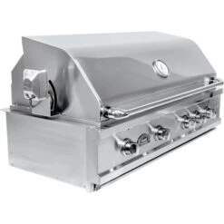 Sole Gourmet Luxury Series 42” 4-Burner Built-In Natural Gas Grill With Infrared Rear Burner -Grill Collection Sole Gourmet Luxury Series 42 4 Burner Built In Natural Gas Grill With Infrared Rear Burner 7