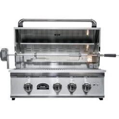Sole Gourmet TR Series 32" 3-Burner Built-In Natural Gas Grill With Infrared Rear Burner 11 Sole Gourmet TR Series 32" 3-Burner Built-In Natural Gas Grill With Infrared Rear Burner -Grill Collection Sole Gourmet TR Series 32 3 Burner Built In Natural Gas Grill With Infrared Rear Burner 3