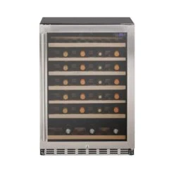 Summerset 24" 5.3 Cu. Ft. 54 Bottle Capacity Outdoor Rated Deluxe Wine Cooler