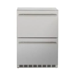 Summerset 24" 5.3 Cu. Ft. Outdoor Rated 2-Drawer Deluxe Refrigerator