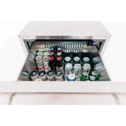 Summerset 24" 5.3 Cu. Ft. Outdoor Rated 2-Drawer Deluxe Refrigerator -Grill Collection Summerset 24 5 3 Cu Ft Outdoor Rated 2 Drawer Deluxe Refrigerator 5