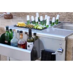 Summerset 30" Stainless Steel Built-In Beverage Center & Prep Station With LED Illumination -Grill Collection Summerset 30 Stainless Steel Built In Beverage Center Prep Station with LED Illumination 4 c3323d23