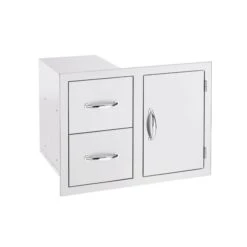 Summerset 30"/36/42" Stainless Steel 2-Drawer & Access Door Combo
