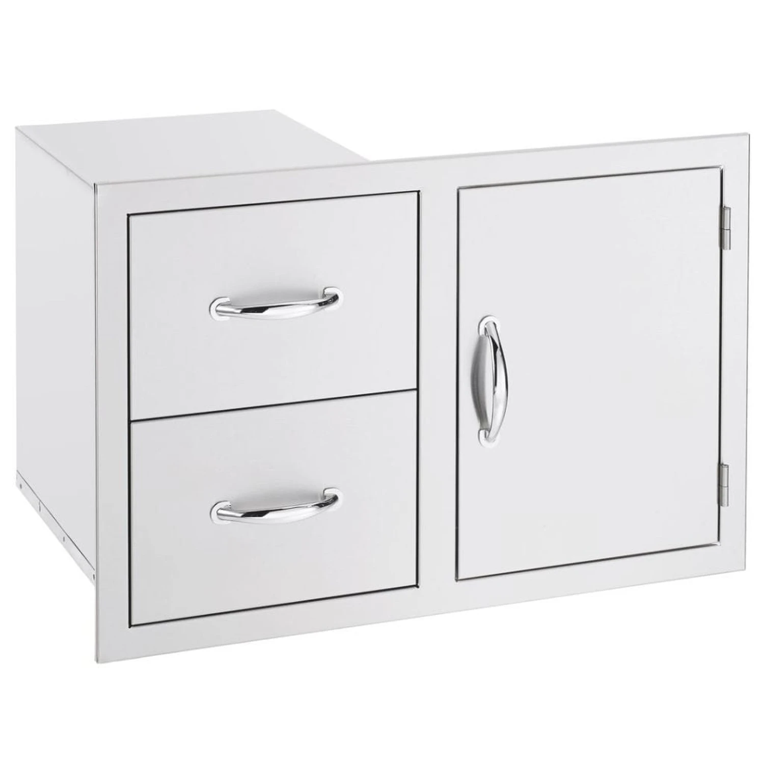 Summerset 33" Stainless Steel Double/Triple Drawer & Access Door Combo 2 Summerset 33" Stainless Steel Double/Triple Drawer & Access Door Combo - Image 2