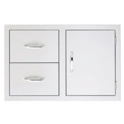Summerset 33" Stainless Steel Double/Triple Drawer & Access Door Combo