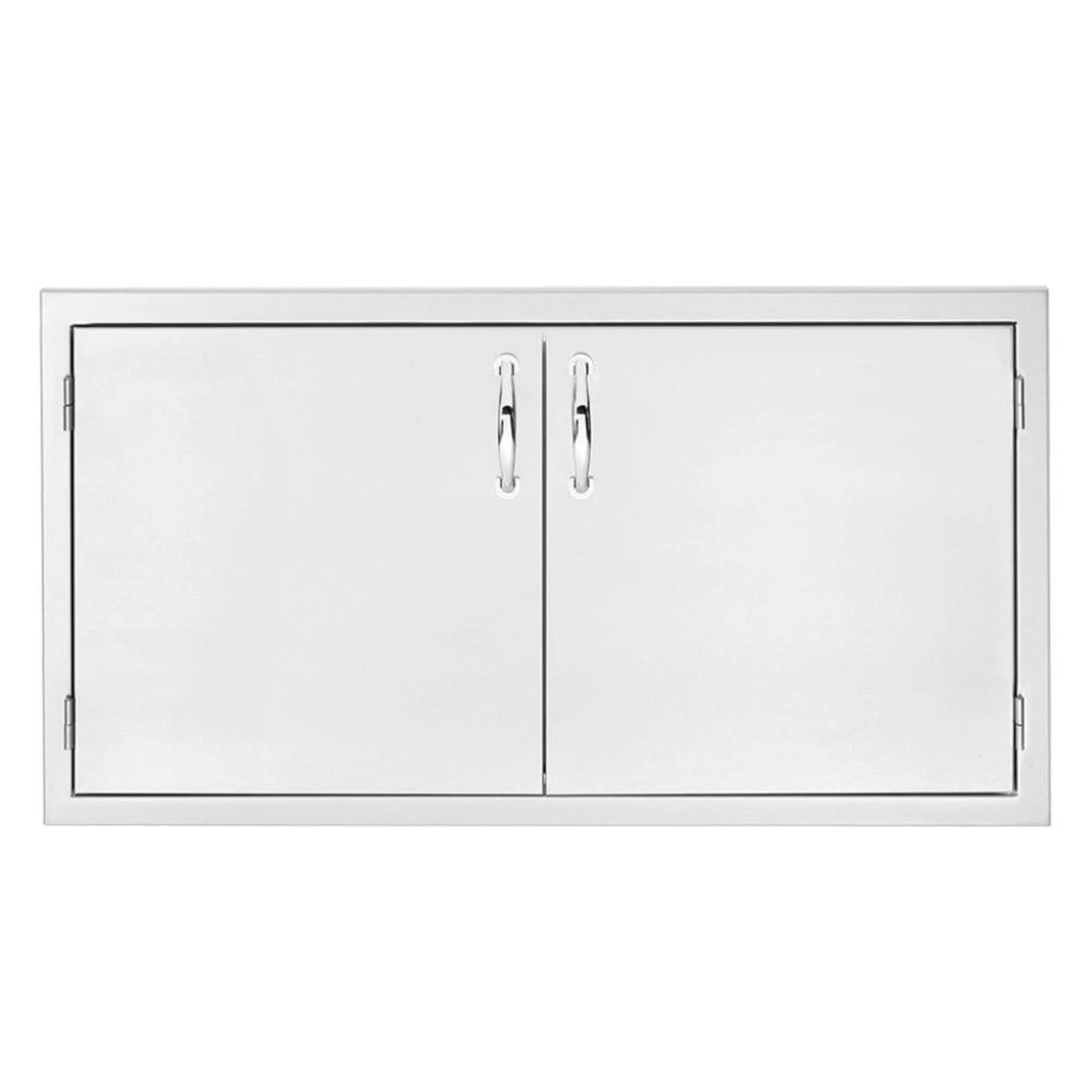 Summerset 36" Stainless Steel 2-Drawer Dry Storage Pantry & Enclosed Cabinet Combo 2 Summerset 36" Stainless Steel 2-Drawer Dry Storage Pantry & Enclosed Cabinet Combo - Image 2