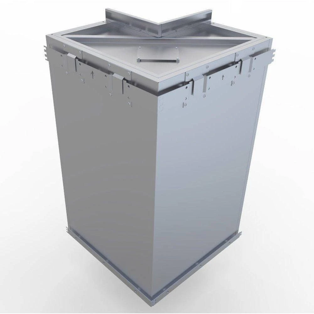 Sunstone 12" X 12" Stainless Steel Full Height 360 Swivel Door Corner Cabinet W/Three Shelves 3 Sunstone 12" X 12" Stainless Steel Full Height 360 Swivel Door Corner Cabinet W/Three Shelves - Image 3