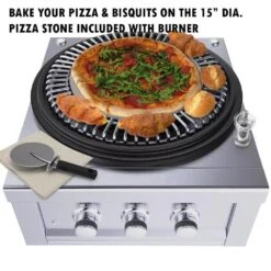 Sunstone 24" Stainless Steel Power Cirque Propane Burner - Complete Package -Grill Collection Sunstone 24 Stainless Steel Power Cirque Propane Burner Complete Package 3