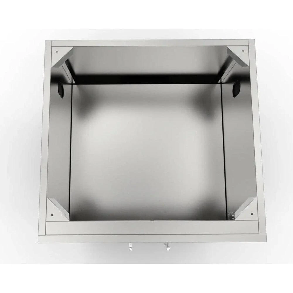 Sunstone 30" Stainless Steel Double Door Base Cabinet W/Shelf & Reversible Top Drawer 4 Sunstone 30" Stainless Steel Double Door Base Cabinet W/Shelf & Reversible Top Drawer - Image 4