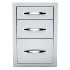 Sunstone Classic Series 14" Stainless Steel Triple Access Door Flush Mount