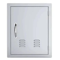 Sunstone Classic Series 17" X 24" Stainless Steel Right Swing Vertical Vented Door