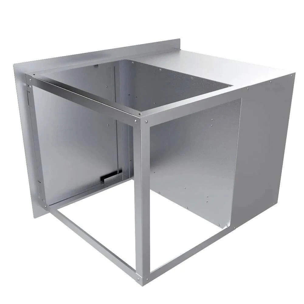 Sunstone Classic Series 30" Stainless Steel Flush Style Double Drawer And Door Combo 4 Sunstone Classic Series 30" Stainless Steel Flush Style Double Drawer And Door Combo - Image 4