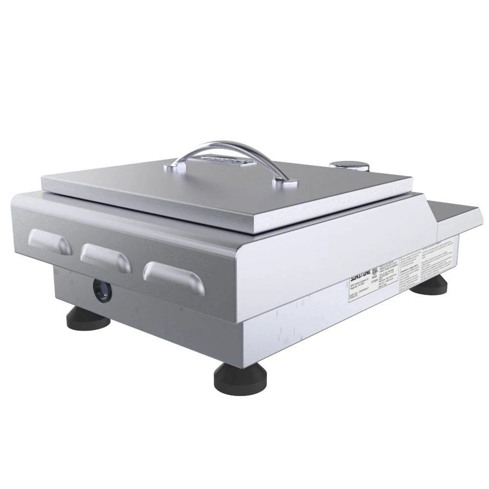 Sunstone Ruby Series 13" Stainless Steel Counter-Top/Drop-In Single Propane Burenr 4 Sunstone Ruby Series 13" Stainless Steel Counter-Top/Drop-In Single Propane Burenr - Image 4