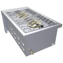 Sunstone Ruby Series 13" Stainless Steel Slide-In Versa Double Natural Gas Burner With Removable Cover And LED Accent Light -Grill Collection Sunstone Ruby Series 13 Stainless Steel Slide In Versa Double Natural Gas Burner with Removable Cover and LED Accent Light 5