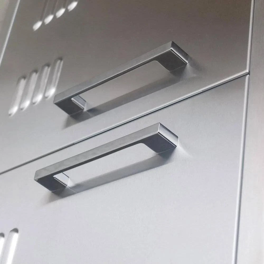 Sunstone Signature Series 36" Stainless Steel Beveled Frame Vented Double Door 2 Sunstone Signature Series 36" Stainless Steel Beveled Frame Vented Double Door - Image 2