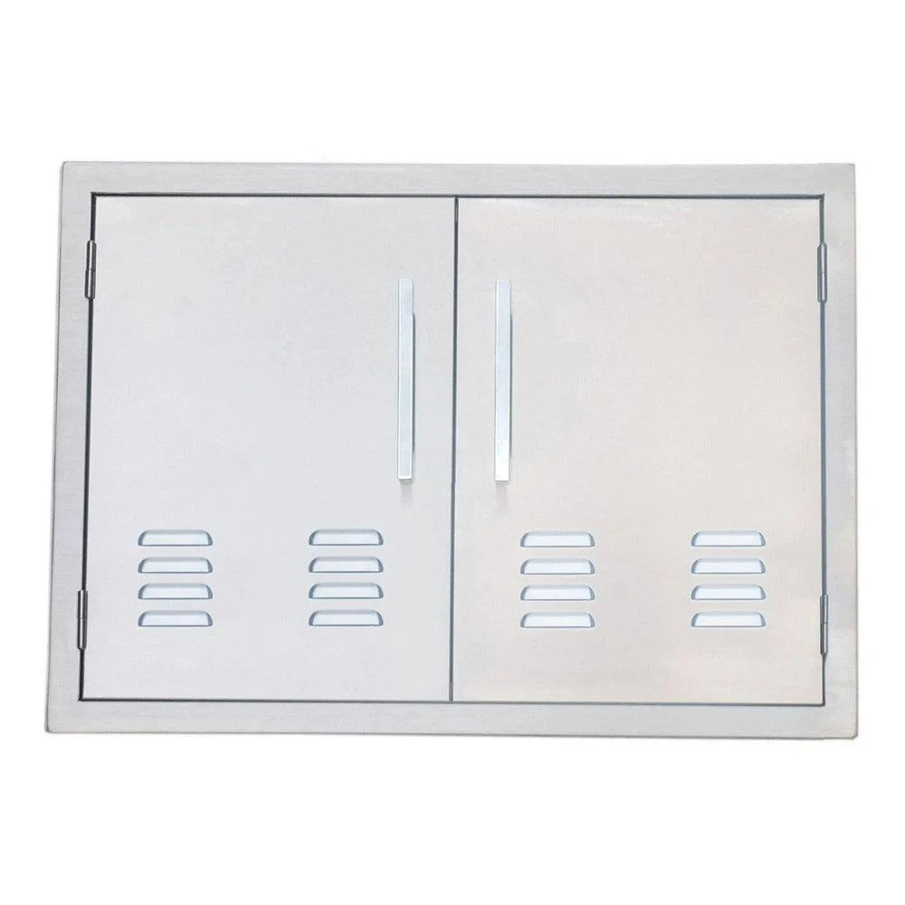 Sunstone Signature Series 36" Stainless Steel Beveled Frame Vented Double Door 1 Sunstone Signature Series 36" Stainless Steel Beveled Frame Vented Double Door