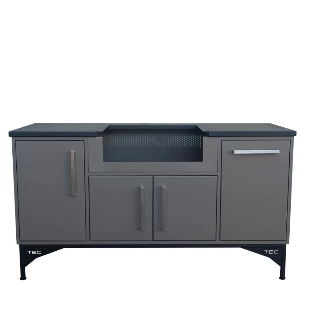 TEC Grills 26" Sterling Patio FR Built-In Infrared Gas Grill On Midcentury Modern Island 3 TEC Grills 26" Sterling Patio FR Built-In Infrared Gas Grill On Midcentury Modern Island - Image 3