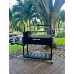 Tagwood BBQ 68" BBQ03SI Argentine Santa Maria Wood Fire & Charcoal Grill -Grill Collection Tagwood BBQ 68 BBQ03SI Argentine Santa Maria Wood Fire Charcoal Grill 15