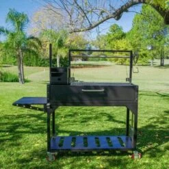 Tagwood BBQ 68" BBQ03SI Argentine Santa Maria Wood Fire & Charcoal Grill -Grill Collection Tagwood BBQ 68 BBQ03SI Argentine Santa Maria Wood Fire Charcoal Grill 18