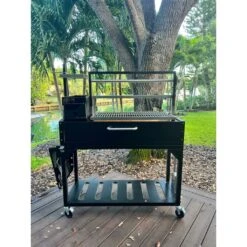 Tagwood BBQ 68" BBQ03SI Argentine Santa Maria Wood Fire & Charcoal Grill -Grill Collection Tagwood BBQ 68 BBQ03SI Argentine Santa Maria Wood Fire Charcoal Grill 19