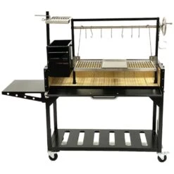 Tagwood BBQ 68" BBQ03SI Argentine Santa Maria Wood Fire & Charcoal Grill