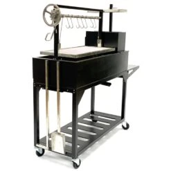 Tagwood BBQ 68" BBQ03SI Argentine Santa Maria Wood Fire & Charcoal Grill -Grill Collection Tagwood BBQ 68 BBQ03SI Argentine Santa Maria Wood Fire Charcoal Grill 7