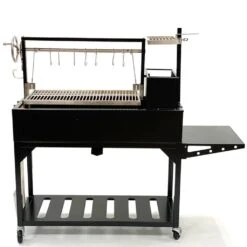 Tagwood BBQ 68" BBQ03SI Argentine Santa Maria Wood Fire & Charcoal Grill -Grill Collection Tagwood BBQ 68 BBQ03SI Argentine Santa Maria Wood Fire Charcoal Grill 9