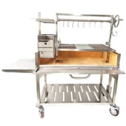 Tagwood BBQ 70" BBQ23SS All Stainless Steel XL Argentine Wood Fire & Charcoal Grill -Grill Collection Tagwood BBQ 70 BBQ23SS All Stainless Steel XL Argentine Wood Fire Charcoal Grill 3