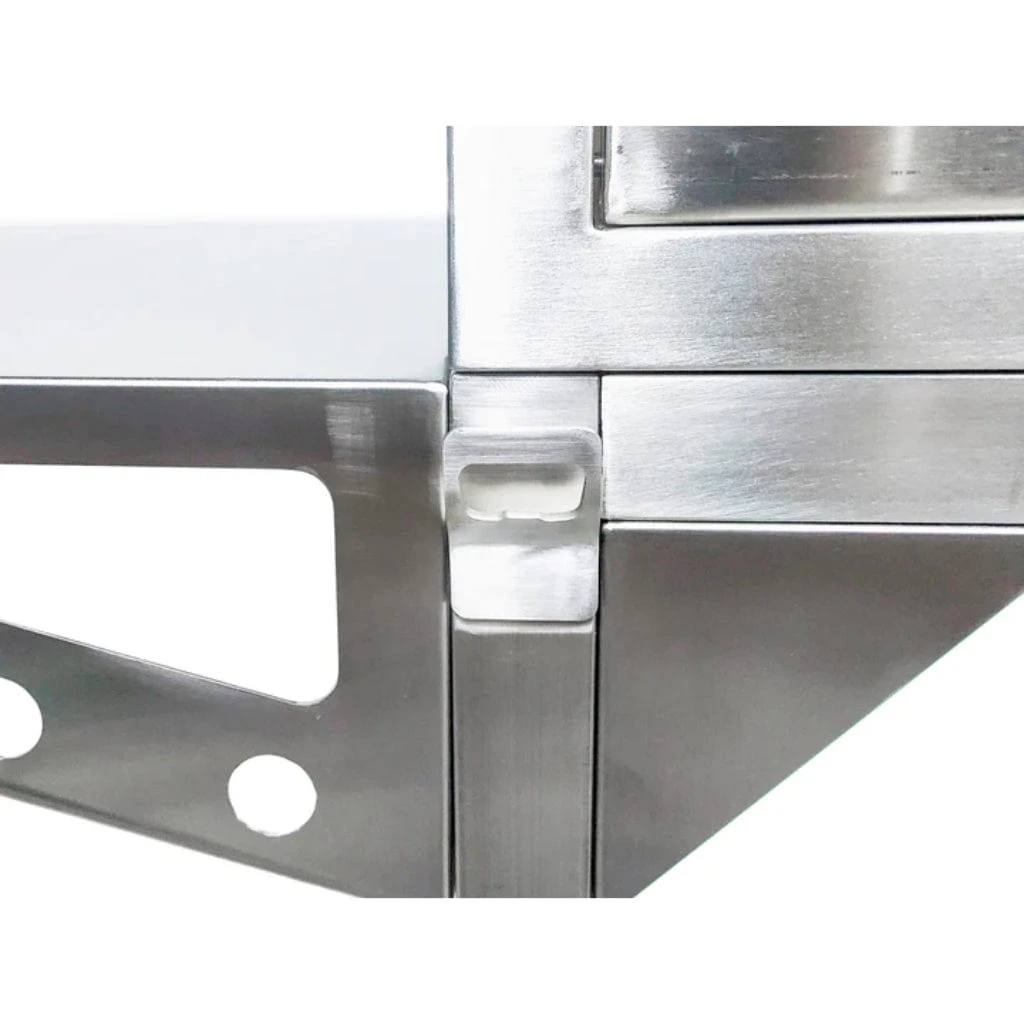 Tagwood BBQ Argentine Santa Maria BBQ03SS 68" Stainless Steel Wood Fire And Charcoal Gaucho Grill 6 Tagwood BBQ Argentine Santa Maria BBQ03SS 68" Stainless Steel Wood Fire And Charcoal Gaucho Grill - Image 6