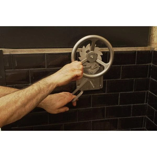 Tagwood BBQ Argentine Santa Maria BBQ09SS 40" Insert Style Stainless Steel Wood Fire And Charcoal Gaucho Grill With V-Shape Grate And Frontal Wheel Height Adjustable System 19 Tagwood BBQ Argentine Santa Maria BBQ09SS 40" Insert Style Stainless Steel Wood Fire And Charcoal Gaucho Grill With V-Shape Grate And Frontal Wheel Height Adjustable System - Image 19